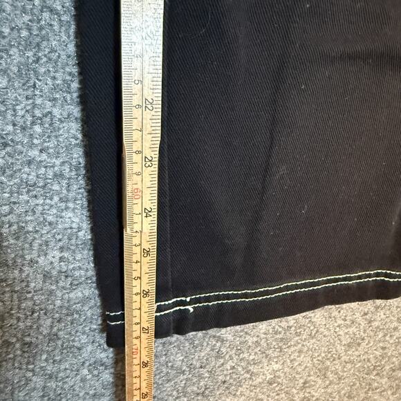 Urban Outfitters Pants Womens 26 Black BDG Carpenter Y2K Grunge Goth Skater - Picture 4 of 9